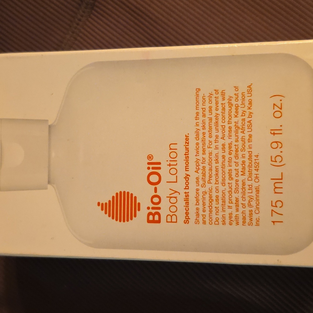 Bio oil body lotion